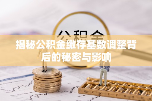 琅琊揭秘公积金缴存基数调整背后的秘密与影响