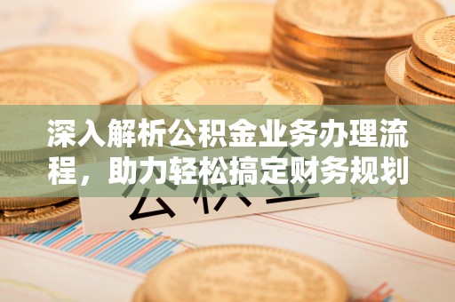琅琊深入解析公积金业务办理流程，助力轻松搞定财务规划