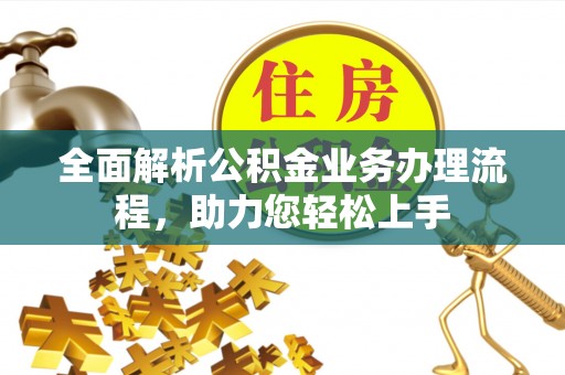 琅琊全面解析公积金业务办理流程，助力您轻松上手