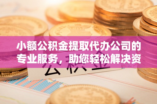 琅琊小额公积金提取代办公司的专业服务，助您轻松解决资金难题