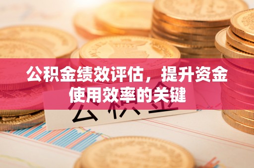 琅琊公积金绩效评估，提升资金使用效率的关键