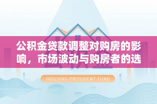 琅琊公积金贷款调整对购房的影响，市场波动与购房者的选择