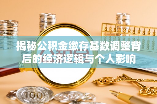 琅琊揭秘公积金缴存基数调整背后的经济逻辑与个人影响