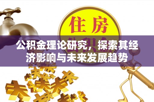 琅琊公积金理论研究，探索其经济影响与未来发展趋势