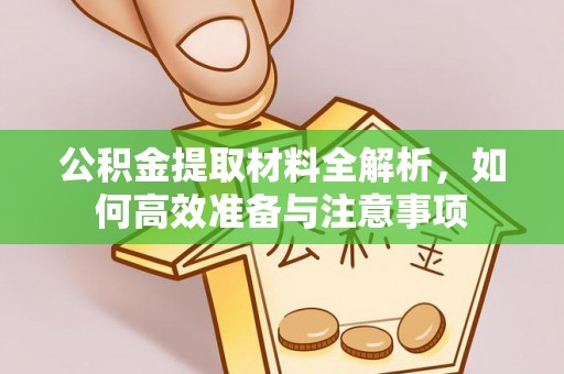 琅琊公积金提取材料全解析，如何高效准备与注意事项