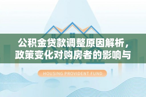 琅琊公积金贷款调整原因解析，政策变化对购房者的影响与应对