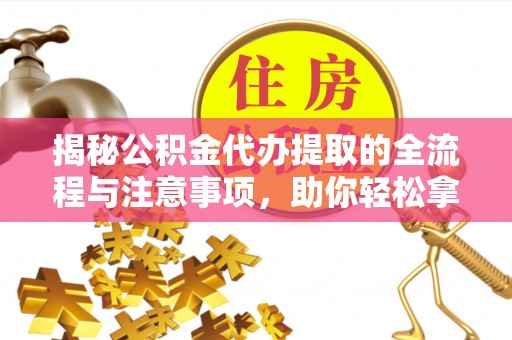 琅琊揭秘公积金代办提取的全流程与注意事项，助你轻松拿回属于自己的钱